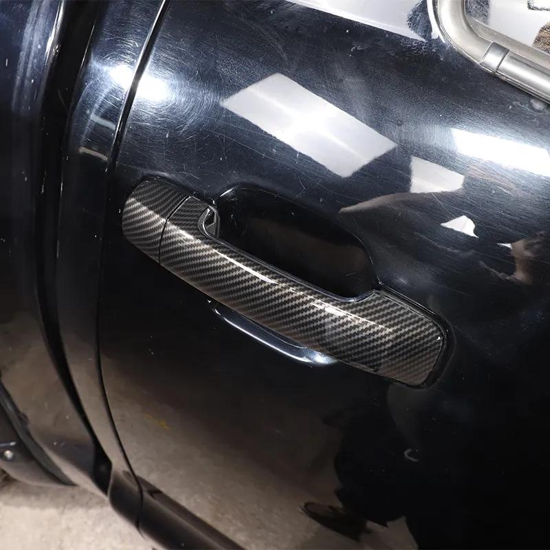 Накладка на дверную ручку автомобиля, защитная наклейка, подходит для Toyota Tundra Sequoia 2007-автомобильный экстерьер