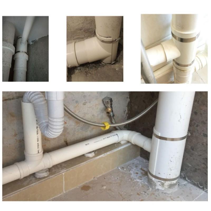 PVC Open Tee Pipe joint Repair Patch Drain Pipe Adapter Tube Connectors for Home Outdoor Industrial Plumbing Accessories