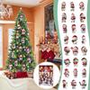 2025 Snowman Advent Calendar 24-day Christmas Countdown Calendar Acrylic Christmas Tree Countdown Decor for Kids