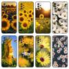 Чехол для телефона Summer Daisy Sunflower Floral для Samsung A21 A30 A50 A52 S A13 A22 A32 4G A23 A33 A53 A73 5G A12 A31 A51 A70 A71 A72
