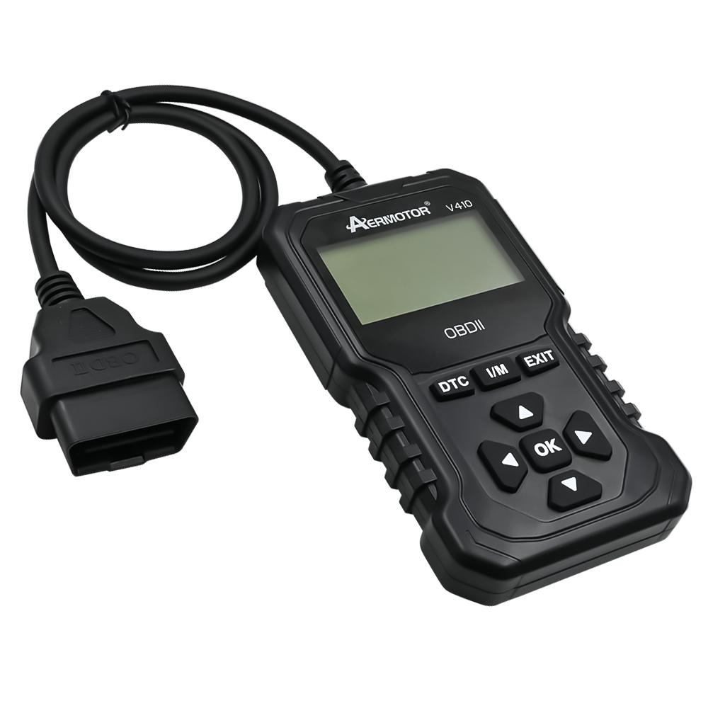 Newest Original V410 OBD2 Scanner OBD Code Reader & Scan Tools Professional Car Engine Diagnostic Scanner Mechanic for All OBDII Protocol Cars