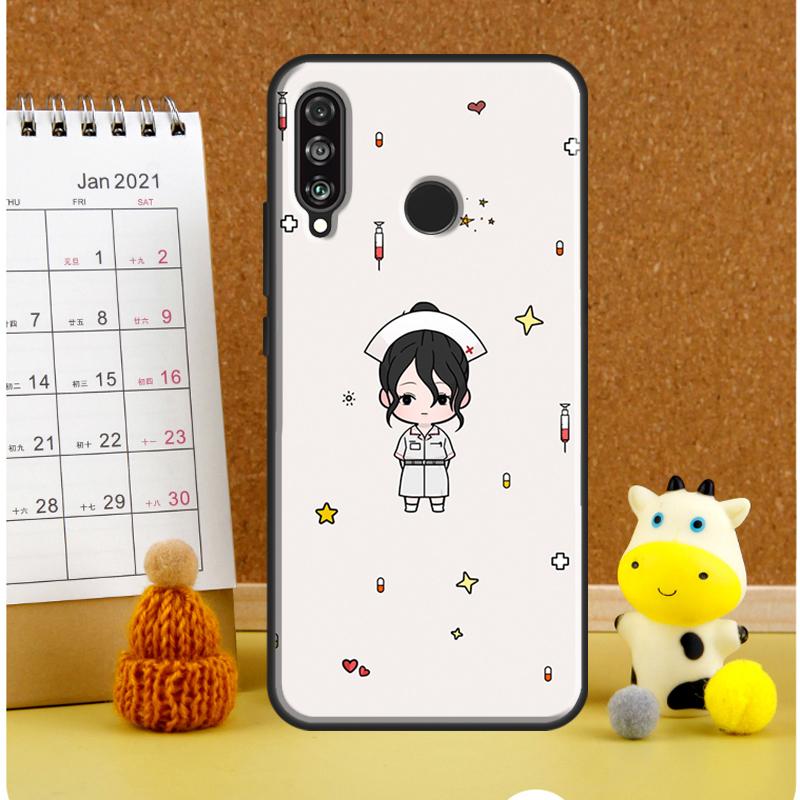 Мультяшный Доктор Медсестра Для Huawei Nova Y61 Y60 Y70 Y72 Y73 Y90 Y91 12i 11i 3i 7i 8i 9 10 SE P20 P40 P30 Lite Чехол