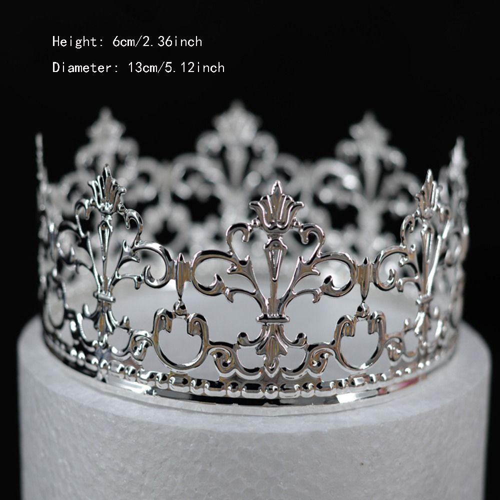 Baby Bridal Accessories Jewelry Crowns Cake Ornaments Cake Topper Party Crowns Hair Crowns Crown