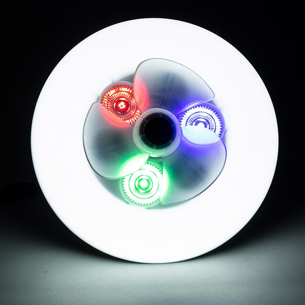 Потолочные вентиляторы с подсветкой, диммируемый светодиодный свет холодного оттенка, низкопрофильный потолочный вентилятор и светильник, лопасти вентилятора для спальни, кухни