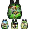 Школьный рюкзак Ben10, 15 дюймов, большой вместимости, легкий, из Оксфорда, для детей