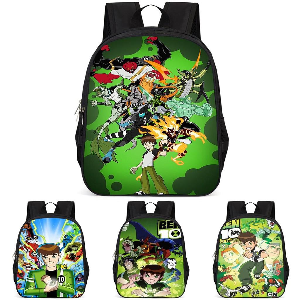 Школьный рюкзак Ben10, 15 дюймов, большой вместимости, легкий, из Оксфорда, для детей