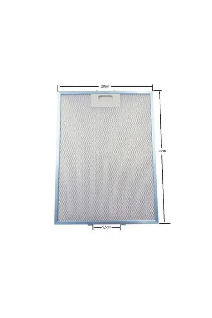 Металлический жировой фильтр для вытяжки 350x280 мм – совместим с моделями Teka 81460024 и Gefest 28x35 35x28