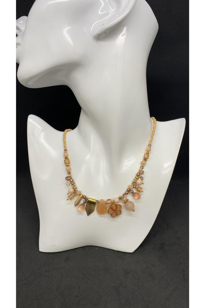 Подарок на день рождения, этническое подлинное хиппи, богемное модное ювелирное ожерелье ручной работы