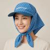 Korean Style Scarf Baseball Cap Y2k Strappy Bandana Hat Casual Letter Headscarf Hat  Men