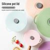 Silicone Anti-Overflow High-Temp Pot Lid & Non-Slip Cup Cover