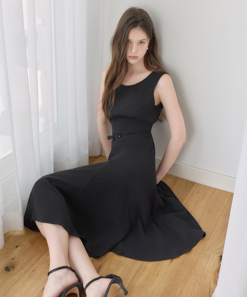 Julie And Kara 26Hs Love By You Sienna Sleeveless Dress Black Daily Look Resort Look