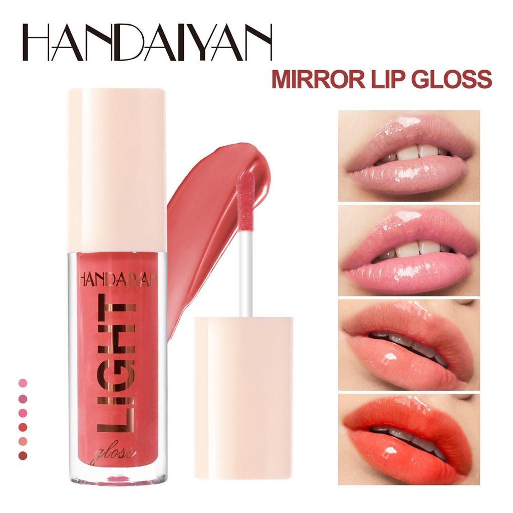 Mirror Water Gloss Liquid Lacquer Glass 12 Colors Moisturizing Pearlescent Lip Gloss Lip Gloss Lip Glaze