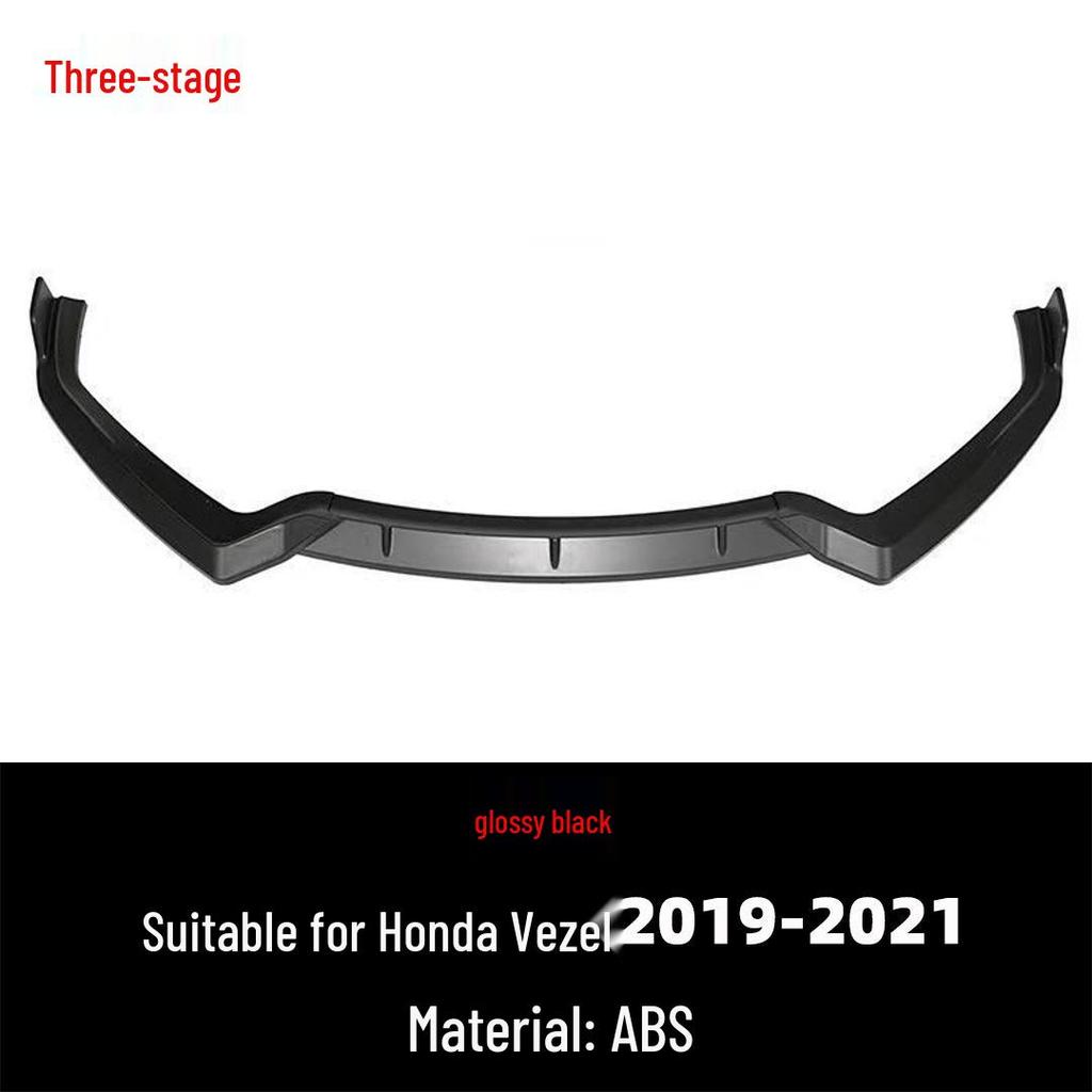 Honda Vezel HRV Front Lip for 2019-2020 Models: Universal Three-Section Modification
