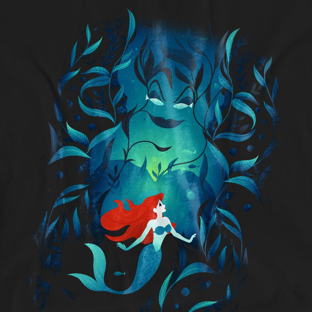 The Little Mermaid Unisex Adult Ursula & Ariel T-Shirt