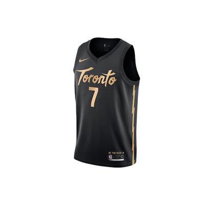 Ретро баскетбольная майка Fan Edition, Toronto Raptors #7 Lowry мужская майка черная AV4674-011