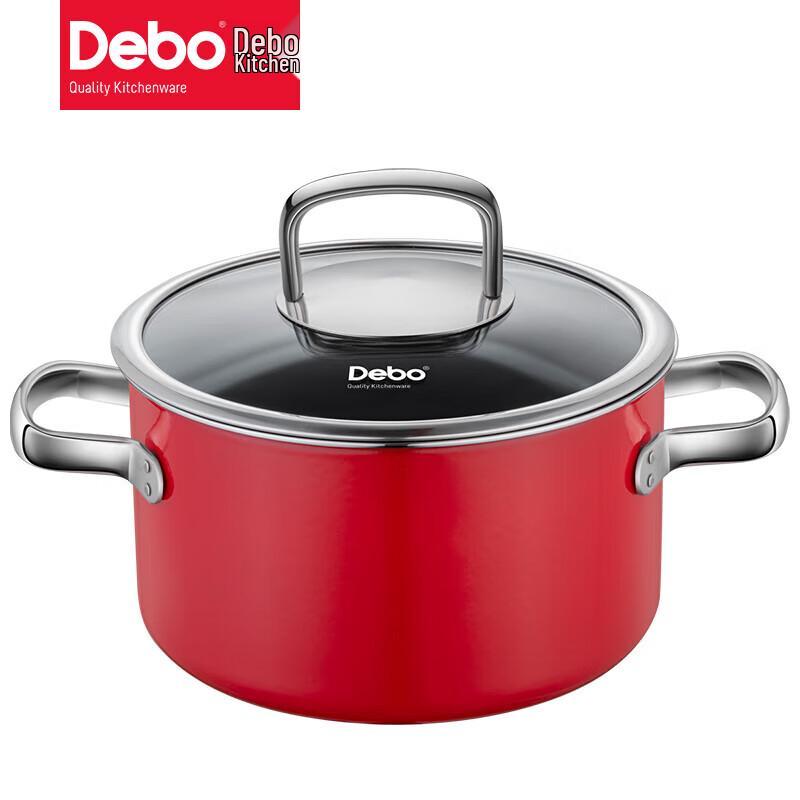 Суповая кастрюля Debo Гималайская Керамико-Стальная Титановая