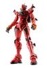 TAMASHII NATIONS METAL ROBOT Spirits SIDE MS Mobile Suit Gundam GQuuuuuuX (read: Zeke Axe) Red Gundam Approx. 155mm ABS & Die-cast & PVC Painted