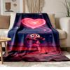 Courage the Cowardly Dog Soft and comfortable flannel Suitable for sofas living rooms outdoor camping travel and also makes a great anniversary gif