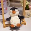 Penguin Doll Kapibara Doll Pendant Bear Plush Toy Backpack Keychain Pendant Explosion Head Doll