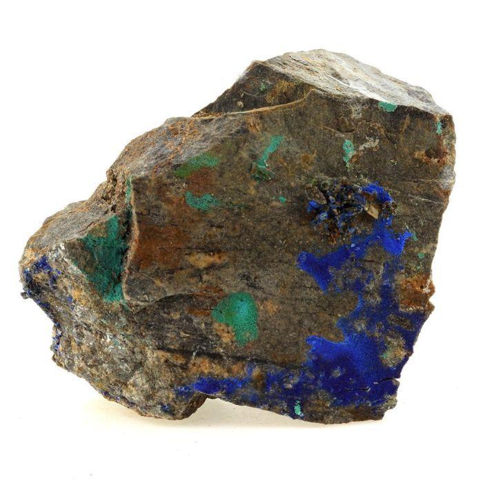 Azurite + Rosasite 915.1 Carats
