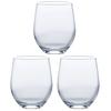 Toyo Sasaki Glass Free Glass Spritzer Glass, 295ml, Set of 3, Made In Japan, Dishwasher Safe, Shatter-Resistant, Glass Cups, Beer Glasses, Highball Gl