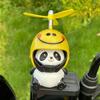 Милые красные панды мотоциклетные украшения креативные автомобильные украшения аксессуары для мотоциклетного шлема для друзей подарки на день рождения