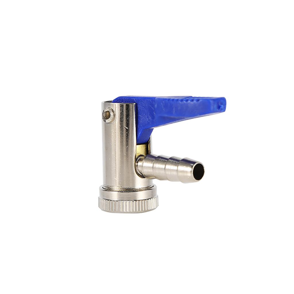 8mm Car Van Bike Tyre Airline Inflator Valve Tire Air Chuck Connector Clip On