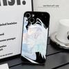 Аниме Bleach   для iPhone 15 16 14 Plus 13 12 11 17 Pro Max 17 Air Черный Мягкий Чехол для Телефона