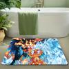 Pokemon Cute Characters River Fishing Print Non-slip Doormat, Soft Absorbent Floor Rug for Home Decor