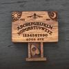 Yousheng Miniature Spirit Board with Drawer Vintage Ouija Board Alphabet Ouija Board with Planchette for Halloween Decorations