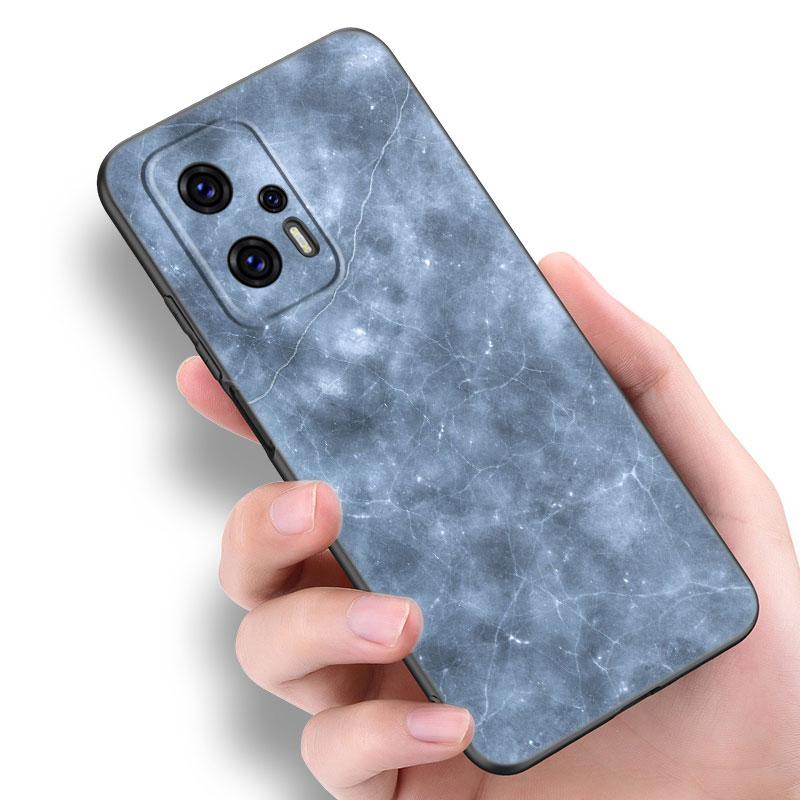 Черный и белый мраморный чехол для телефона Xiaomi POCO F2 F3 M2 M3 M4 X3 X4 Pro NFC F4 GT 5G F1 X2 C3 C31 C40 M5S TPU черный чехол