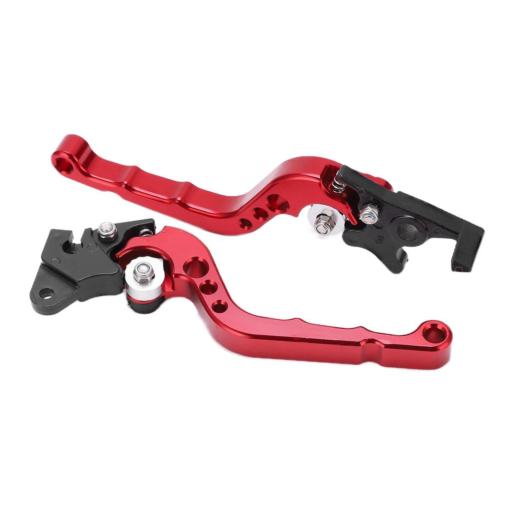 2PCS Motorcycle Brake Lever Handlebar Braking Device Aluminium Alloy
