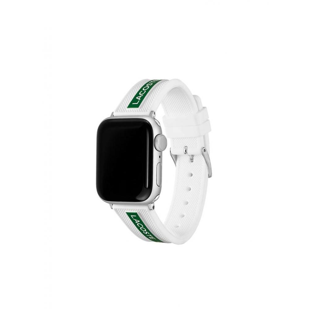 Lacoste Ремешок для Apple Watch Band 9 8 7 6 Se2 Силиконовый Пастельный Цвет Повседневный Универмаг Как Доступно