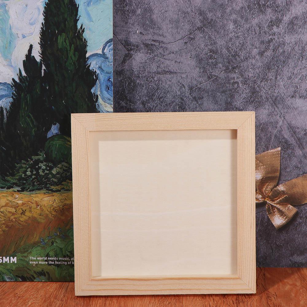 Рисование красками Сделай сам Пустые глиняные рамки Искусство Держатель для пазлов Рамка для фотокартин Школьный класс Вечеринка