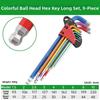 1.5mm To 10mm Hex Key Set Precision L Wrench Kit Heavy Duty Allen Wrench Set  For Bicycle Repair