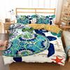 Golden Sea Turtle Bedding Set Luxury Red Classic Colour Housse De Couette Mandala High Quality Super Soft Comfortable Bedset