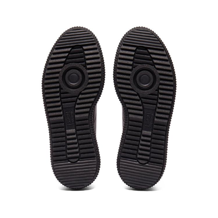 ONITSUKA TIGER Износостойкие низкие повседневные кроссовки Delecity, увеличивающие высоту, унисекс, черные и серые, артикул 1183B874-001