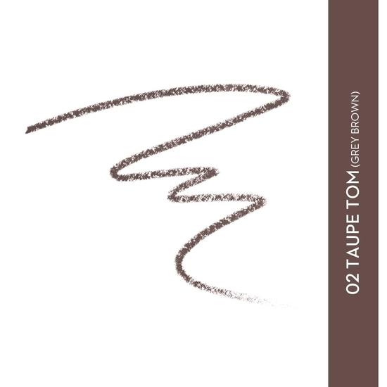 SUGAR Косметика Arch Arrival Brow Definer | Карандаш для бровей со шпулей | Держится до 12 часов | Натуральный финиш | 3,5 г | Серо-коричневый