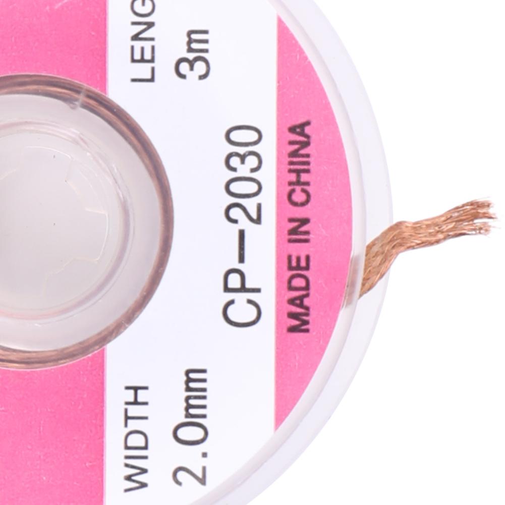 3-метровая оплетка для распайки, сварочная проволока для удаления припоя (2.0mm)