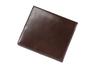 Тонкий зажим для денег из кожи, тонкий, сделано в Японии, шоколадный [Abrasus]