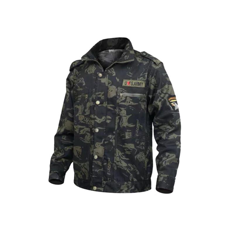 Мужской осенний камуфляжный костюм на флисовой подкладке