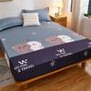 New Waterproof Bed Sheet Printed Cartoon Bed Fitted Sheet Mattress Covers Deep Pocket Bed Protector Sheet