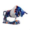 Bull Figurine Cartoon Cow Sculpture Home Decor Accent