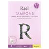 Rael, Organic Cotton Tampons, Regular, Fragrance-Free, 16 Count