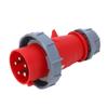 European Standard Industrial Plug 5 Cores 3P+N+E 32A / IP67 Waterproof for Chemical Electricity