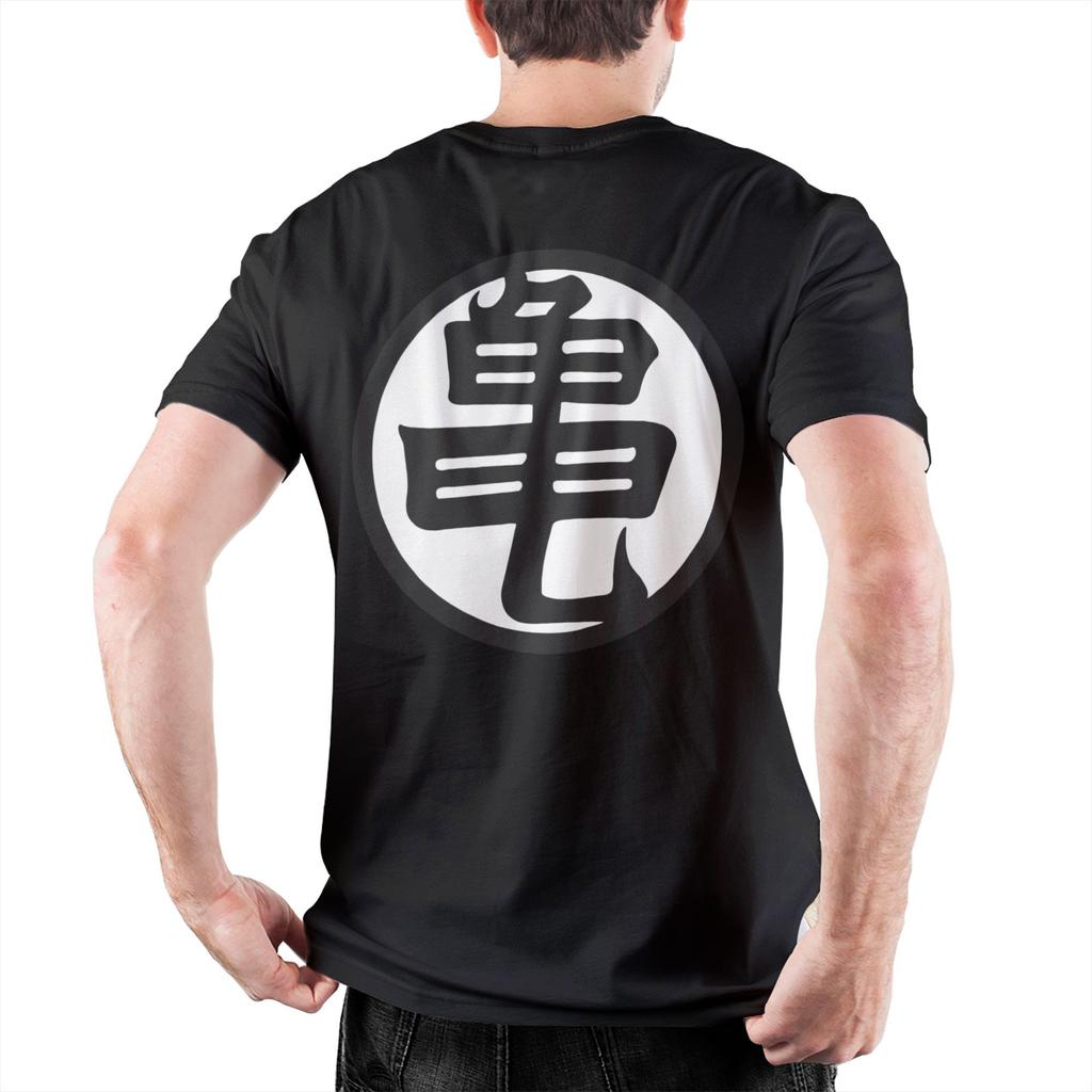 Master Roshi Kame House T-Shirt Kame Sennin Jackie Chun Dragon Ball Casual 100% Cotton Tees Round Neck T Shirt Clothing