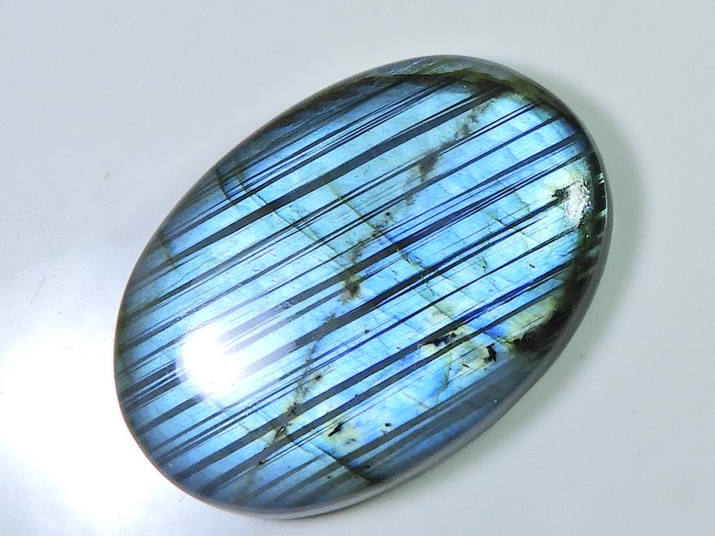 98Cts. Натуральный лабрадорит Multi Fire Oval Cabochon Loose Jewel Stone 30X42X7MM SK-1171