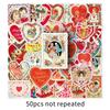 50 sheets retro valentine's day - 1885
