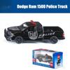 1/50 2309 Dodge RAM 1500 US Police Toy Pickup Car For Children  Diecast Truck Model Collection Doors Openable Gift For Kid