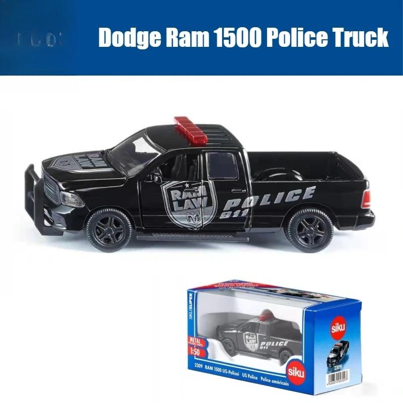 1/50 2309 Dodge RAM 1500 US Police Toy Pickup Car For Children  Diecast Truck Model Collection Doors Openable Gift For Kid